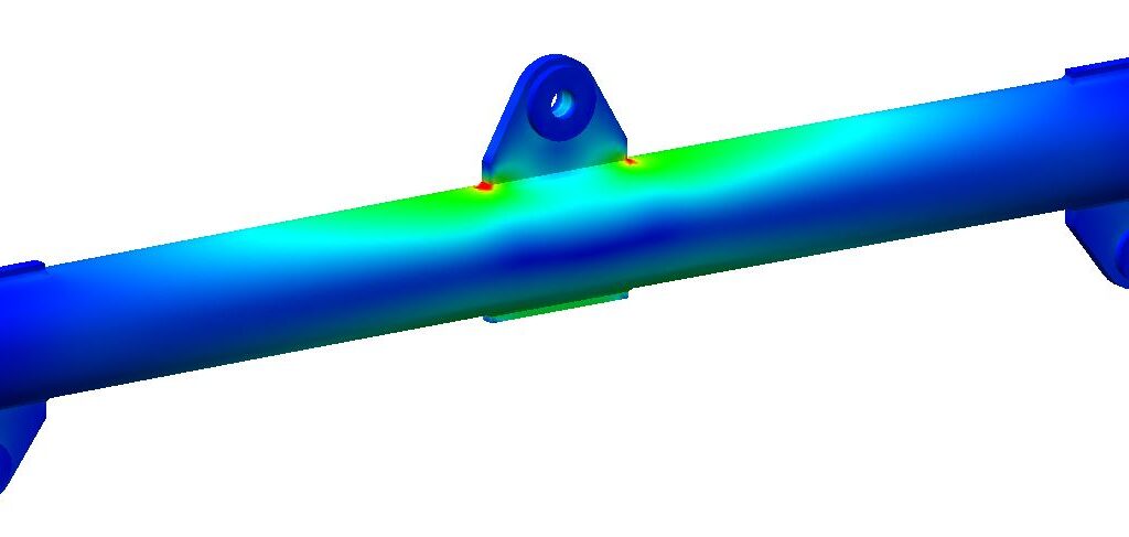 Basic Lift Beam Analysis / FEA / Finite Element Analysis